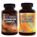 BioEmblem Vitamina B-Complex e Mushroom Complex