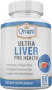 Ultra Liver Pro Health - Integratore di supporto per la salute del fegato con i semi di cardo del latte, Estratto di foglie di carciofo & Dandelion - Supporto antiossidante & Detox - 60 capsule vegetali