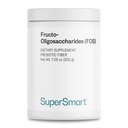 Supersmart - Fructo Oligosaccharides Powder (Prebiotics FOS) - Oligofructose Inulin - Supplemento fibra - Intestinal Flora & Gut Health - Supporto digestivo | Non-GMO & Gluten Free - 200 g