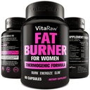 Pillole di perdita di peso per le donne, pillole di dieta per le donne, i migliori bruciatori di grasso per le donne, questo bruciatore di grasso termogenico è un integratore naturale Appetite Suppressant & Metabolism Booster, aiuta a ridurre il grasso della pancia