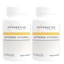 Integrative Therapeutics Buffered Vitamin C - Supplemento di supporto antiossidante per la pelle sana e tessuti connettivi* - Vegan & Gluten-Free - 60 capsule (2 Pack)