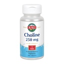 Tavole KAL Choline, 250 mg, 100 Conte