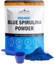 Botanical Lone Star Polvere a Spirulina Blu Organica - alghe Blue-Green 100% Pure, No Fishy Smell, Superfood Vegan per Smoothies & Drinks, Non OGM, Senza Gluten, Vegan