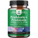 Prebiotici e Probiotici Gut Health Supplement - Super Potent Digestive Health Acidophilus Probiotics Capsule con Uomini e Donne Probiotici e Prebiotici per Colon Digestivo Supporto e Immunità