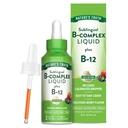 Nature's Truth Sublingual B Complex | with B12 | 2 Fluid Ounces | Berry Flavor | Vegan, Non-GMO & Gluten