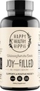 Joy-Filled Mood Support Supplemento - 7 Herb Complex w/St. Johns Wort (180 Ct) | Rhodiola Rosea, Eleuthero, Ashwagandha | Stress Relief – Aiuta a calmare la mente e il corpo | 100% Pianta-Based Happy Pills