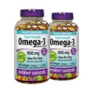 Webber Naturals Triple Strength Omega-3 900mg 200 softgels x 2(2 bottiglie)