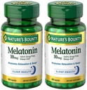 Melatonina 10 mg, 2 bottiglie (60 Conte)