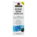 Risposta della natura Ionic Zinc Immune con Black Elderberry 4 oz Extract con Slippery Elm, Echinacea, Astragalus, Sage 160 Serve per Bottiglia