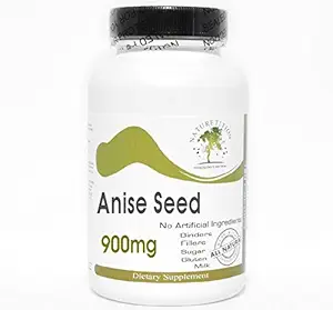 Anice Seed 900mg ~ 180 capsule - No Additivi ~ Integratori di natura