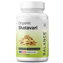 Shatavari organico 1200mg, 60 capsule - Lattazione Support Vitamine, Equilibrio ormonale per le donne, Asparagus Racemosus Root