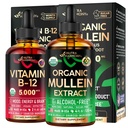 NUTRAHARMONY Organic Mullein Drops & Vitamina B12 Gocce