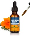 Herb Pharm Certificato Organic California Poppy Liquido estratto per il supporto di sistema nervoso calmante - 1 oncia