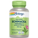 SOLARAY Echinacea Purpurea & Angustifolia Root 460 mg | Funzionalità Immune e Respiratoria sana Supporto | 180 VegCaps