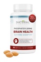 Soy Free Phosphatidylserine 100mg Softgel - PS Supplement Boosts Memoria, Focus, Problem Solving, Cortisol Control. Lecitina di girasole naturale, brevetto PS-Green. Non OGM, 60 Softgels