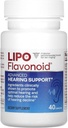 Lipo Flavonoid Advanced Hearing Support Supplemento giornaliero - Aiuta a ridurre il rischio di udito Decline & promuove l'udito ottimale - 40 Caplets