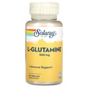 SOLARAY L Glutamina Capsule 500 mg - Supporto Immune - Aminoacido Libero - Lab verificato, 60-Giorni Garanzia di rimborso, 50 Serve, 50 VegCaps