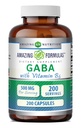 Incredibile Formula GABA con vitamina B6 Supplemento | 500 Mg Per Serving | 200 capsule | Non-GMO | Gluten Free | Made in USA
