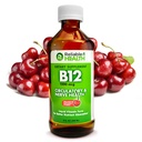 Affidabile-1 Laboratori Vitamina liquida B12 Supplemento giornaliero 1000mcg per adulti uomini e donne - Natural Cherry Flavor