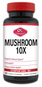 Capsule Integratori per Funghi 10X - Sistema immunitario, Antiossidante, Salute Del Cervello - 60 Capsule (30 Serve)