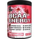 EVL BCAAs Aminoacidi Polvere - BCAA Energy Pre Workout Polvere per il recupero muscolare magra crescita e resistenza - Reidratando Post Workout Recovery Drink con caffeina naturale - Watermelon