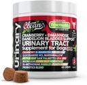 Cranberry for Dogs Urinary Tract Support | D-Mannose UTI Bladder Stones Dandelion Glucosamine HCL Marshmallow Nettle Leaf Saw Palmetto Uva Buchu Horsetail Methionine Parsley Supplemento