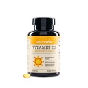 NatureWise Vitamin D3 5000iu (125 mcg) Fornitura di 200 giorni per il supporto immunitario, Funzione muscolare sana, e Bone Salute - Non OGM, Gluten Free in Organic Extra Virgin Olive Oil, (Mini Softgel), 200 Conte