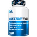 Evlution Nutrition Creatine Monohydrate Capsule - Pre e Post Workout Recovery Creatine Pills Uomo & Donna Muscle Gains Forza e Recupero - Vegan & Gluten Free, 500mg Per Capsule (60 Serve)