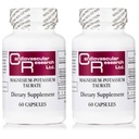 Ricerca cardiovascolare Magnesio-Potassium Taurate - Brevetti In attesa - 60 Caps X 2 Bottiglie