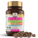 BEE e You Royal Jelly + Propolis + Bee Pollen Chewable Tablets - Alta potenza - No Artificial Flavor/Preservatives - No Aggiunto Sugar- No Soy/Milk/Gelatin/GMO/Gluten, 500 mg x 60 Compresse