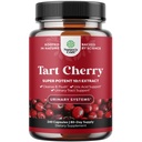 Estratto di ciliegia di Tart Extra - Estratto di ciliegie di Tart 7500mg per Uric Acid Cleanse per il supporto di Gout & reni - Supplemento di Estratto di frutta per la salute del tratto urinario & supporto comune - 240 Ct