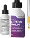 TriGuard Lemon Balm Plus - Estratto di Balm di Limone, Elderberry, Estratto di Foglia di Oliva Tincture 2 fl oz | Per Calma, Rilievo di Stress, Supporto Immune e Gonfiamento | Alcohol-Free, Non-OGM, Made in USA