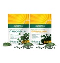 Best Premium Chlorella & Spirulina 1000 Count Tablet Bundle | per il supporto immunitario, energia, benessere