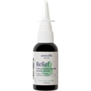 Ameo Life Aloe-Infuse Colloidal Silver Nasal Spray 24 PPM - Nose Spray con Ingredienti Naturali per Rilievo Di Rilievo Di Congestione Nasale, Sinus Congestion, Mucus, & Irritazione - per uso quotidiano (2 oz)