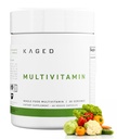 Kaged Multivitamin Capsules | Unflavored | Whole Foods Organic Fruits & Veggies | Plant Based Vegan Multivitamin | Vitamina C, D, E, B12 | Integratori per Uomini e Donne | 30 Serve