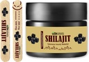 Green Supply Organic Shilajit Resina 30g: Pure Himalayan Blend with 85+ Trace Minerals & Fulvic Acid - 600mg Massima potenza per il potenziamento energetico e il supporto immunitario, 50 Servings