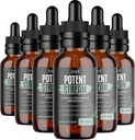 PotentStream Drops - Formula originale, Supplemento liquido naturale con estratti vegetali | 100% naturale, Made in USA, 6 mesi di alimentazione