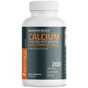 Bronson Calcium 1200mg Per Serving Plus Vitamina D3 1000 IU Formula ad alta potenza, Non OGM, 200 compresse