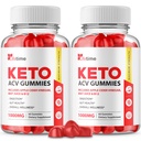 (2 Pack) Lifetime Keto Plus ACV Gummies - Formula Ufficiale, Vegan, Non OGM - Lifetime Keto acc Gummies, Life Time Keto Gummies con Aceto di Sidro di Mele, Vitamina B12, Succo di Melograno (120 Gummies)