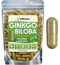 XPRS Nutra Ginkgo Biloba Capsules - Gingko Biloba Integratori Incapsulati per la Cognizione - Vegan Friendly Ginkoba Biloba - Immunity Boosting Ginkgo Biloba Capsules - 180 Count