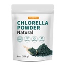 Polvere di clorella naturale-clorofilla, supporta il sistema immunitario e la funzione del fegato, mantenere la gioventù, Vegan, ricco di proteine vegane e vitamine, 8 oz.