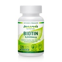 Biotina ad alta potenza 5000mcg – Supporta la salute dei capelli, della pelle e delle unghie, 120 capsule vegetali