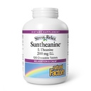 Fattori naturali Suntheanine L-teanina 100 mg - Integratore di salute per Outlook calmo - Integratore di L-teanina Supporta sonno rilassante & Aids Contro sonnolenza - 120 compresse masticabili (60 porzioni)