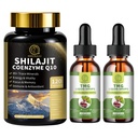 TMG (trimetilglicina) Supplemento gocce liquide & capsule Shilajit con moss di mare