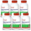 Schiff Glucosamine 1500mg Plus MSM e Acido Ialuronico, 150 compresse - Integratore Congiunto (Pacchetto di 6)