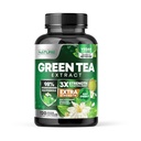 Costruito con Estratto di tè verde naturale 1000mg – Supplemento ad alta potenza con 98% Polyphenols, 75% Catechins & 45% EGCG – Supporto per l'energia naturale – Non OGM – 120 capsule