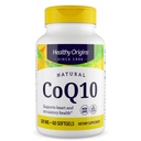 Healthy Origins® CoQ10 100 mg – Natural Trans-Isomer Ubiquinone – lievito fermentato, supporta la salute del cuore e l'energia cellulare – Non-GMO 60 Softgels