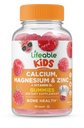 Gammie di zinco di magnesio del calcio dei bambini vitali | Calcio con vitamina D3 | Grandi integratori di calcio di degustazione per i bambini | Gummie di calcio per la salute del chino | 90 Gummies