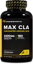 Primaforce CLA 2400 mg per Serving (180 softgels) - Max CLA - per uomini e donne, non stimolante, GMO Free & Gluten Free